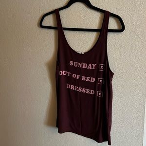 Sunday tank top